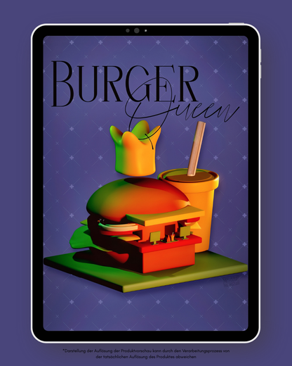 Burger Queen - tablet wallpaper