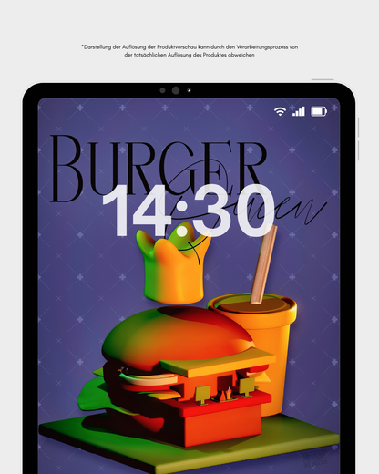 Burger Queen - tablet wallpaper