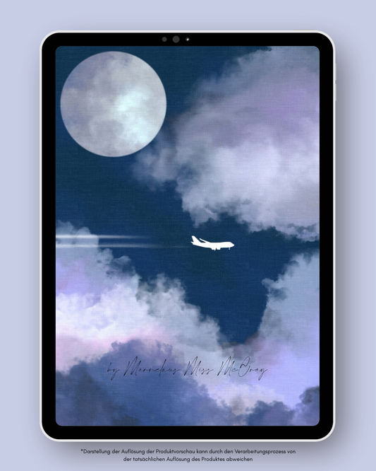 Night Flight - Tabletwallpaper -   Wallpaper