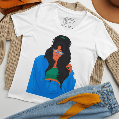 The Cool Girl - Lockeres T-Shirt -   Shirts,Top #