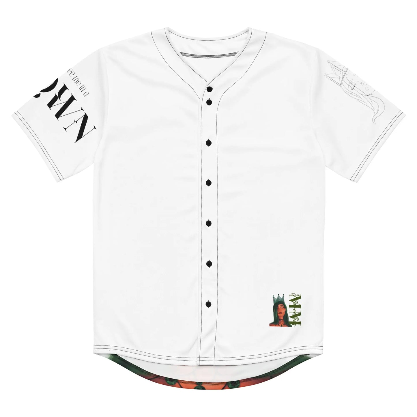The Crown - Baseball-Trikot -    #
