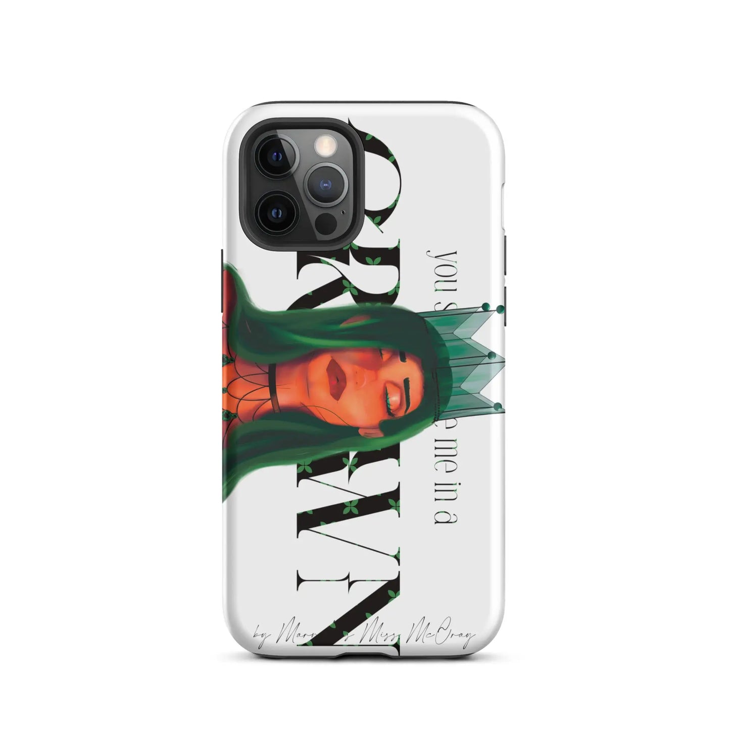 The Crown - Hardcase iPhone® -   Phone cases, AirPods cases #