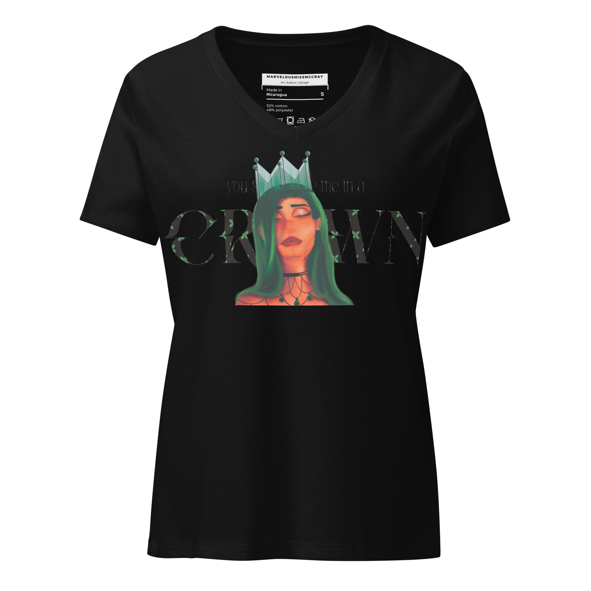 The Crown - Lockeres T-Shirt -   Shirts,Top #