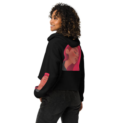 The Redhead - Crop-Hoodie -    #