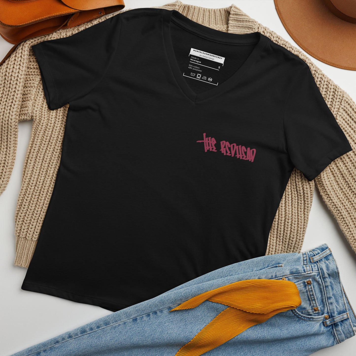 The Redhead - Lockeres T-Shirt -   Shirts,Top #
