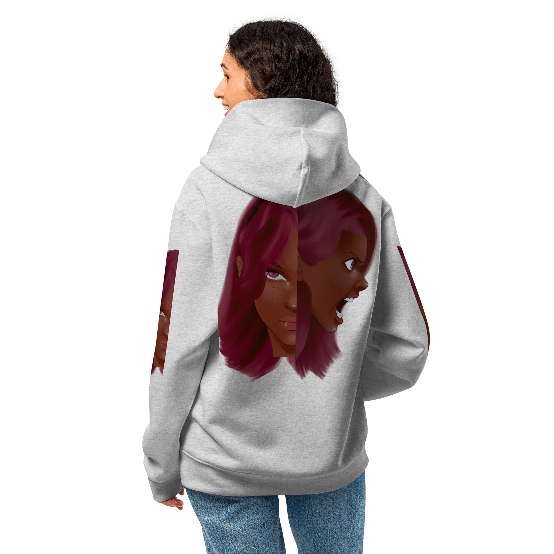 They don't see the fight - Oversized Hoodie -   Oversized Hoodie #