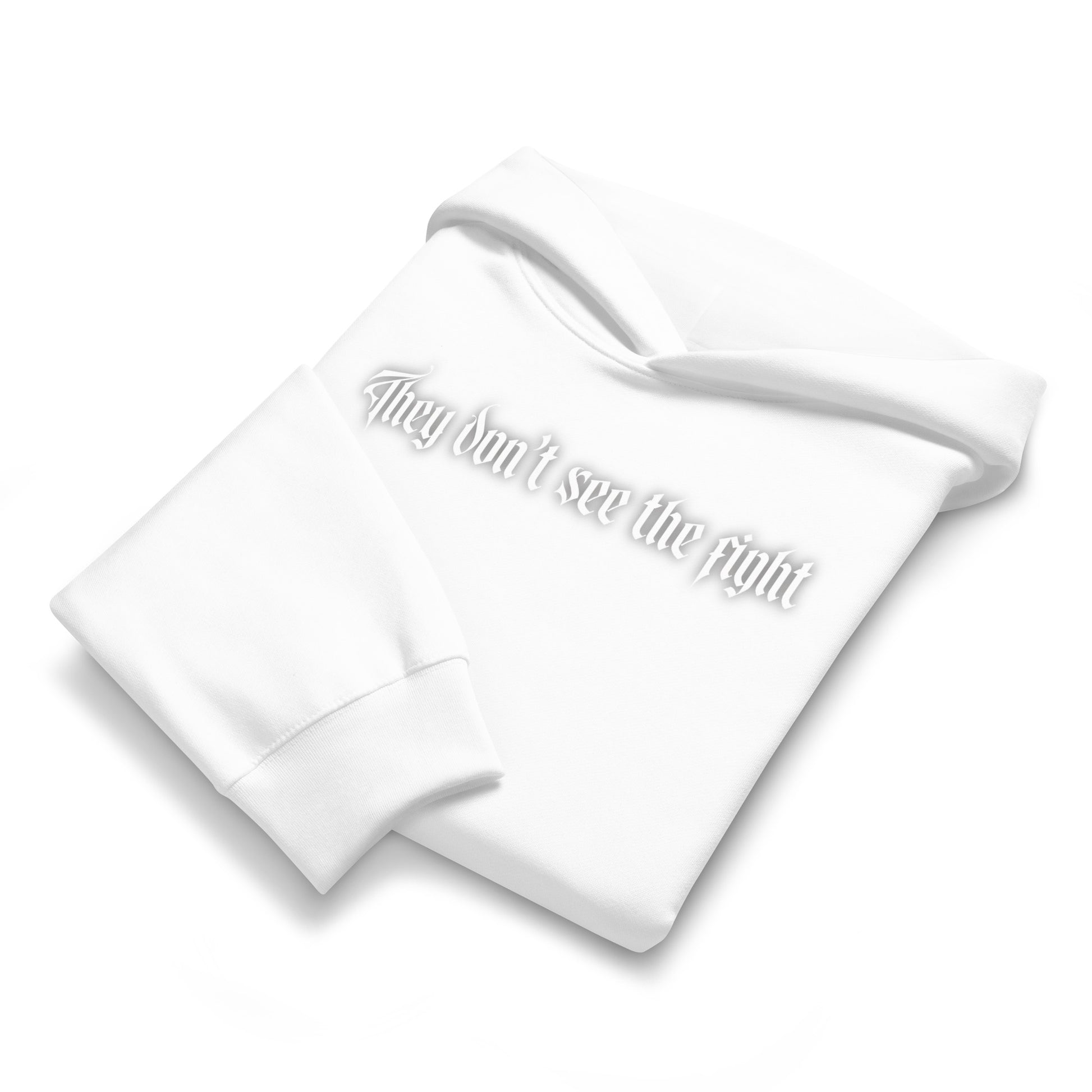 They don't see the fight - Oversized Hoodie -   Oversized Hoodie #