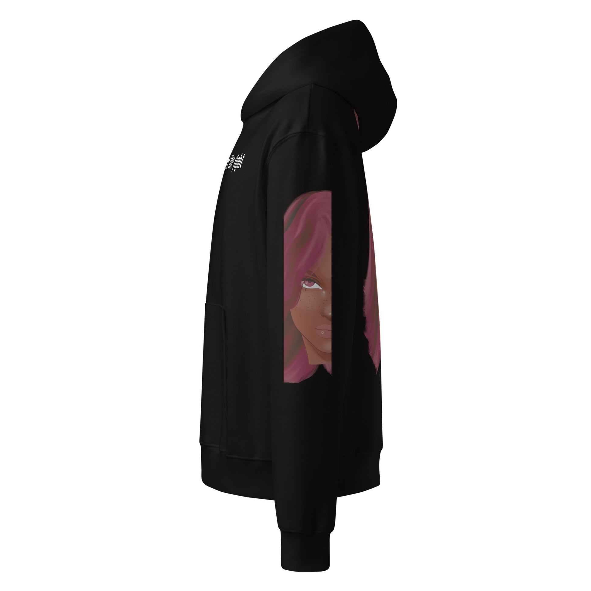 They don't see the fight - Oversized Hoodie -   Oversized Hoodie #