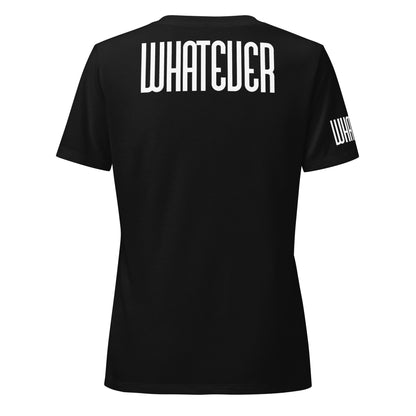 Whatever Black - Lockeres T-Shirt -   Shirts,Top #