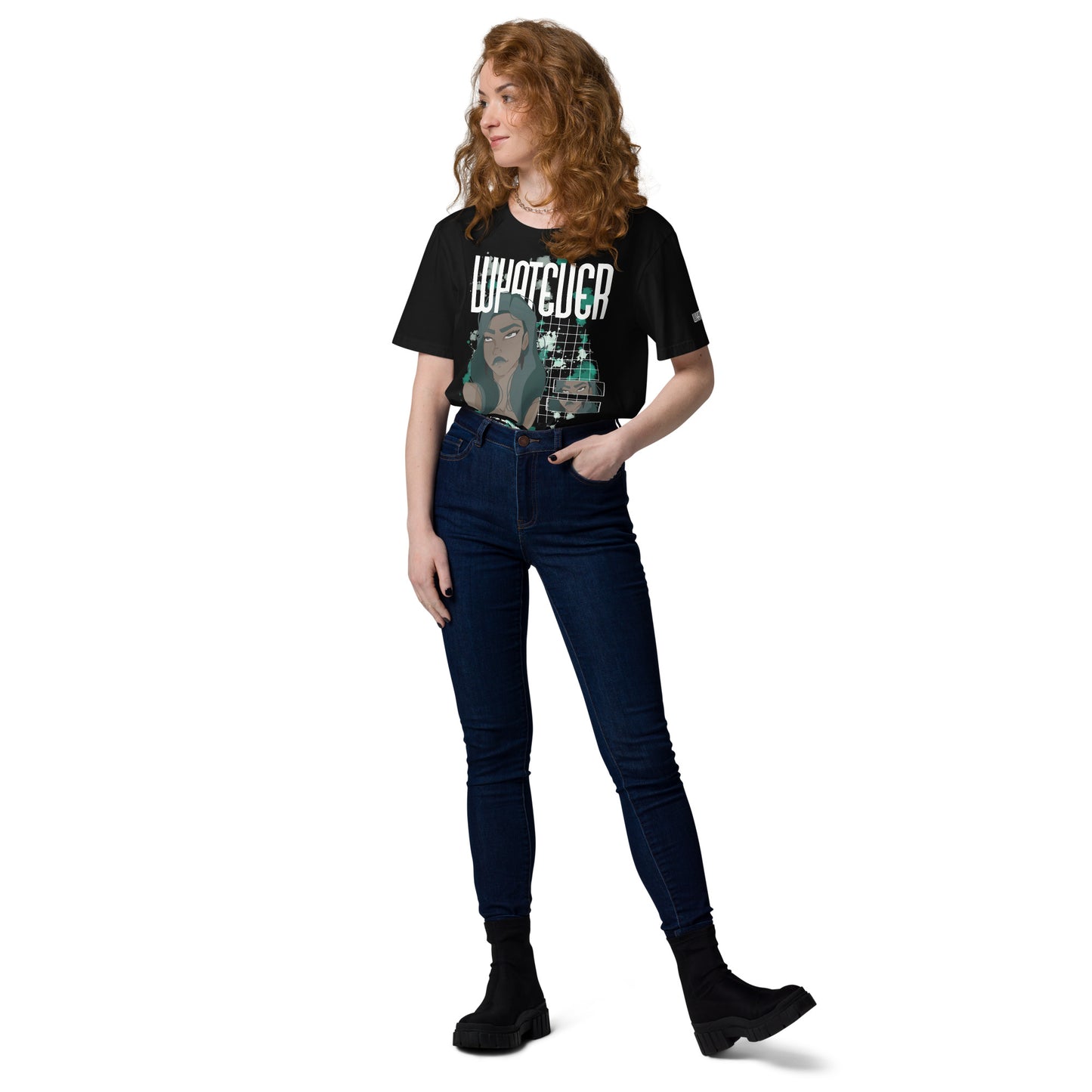 Whatever black - Cotton Shirt -   Shirts,Top #