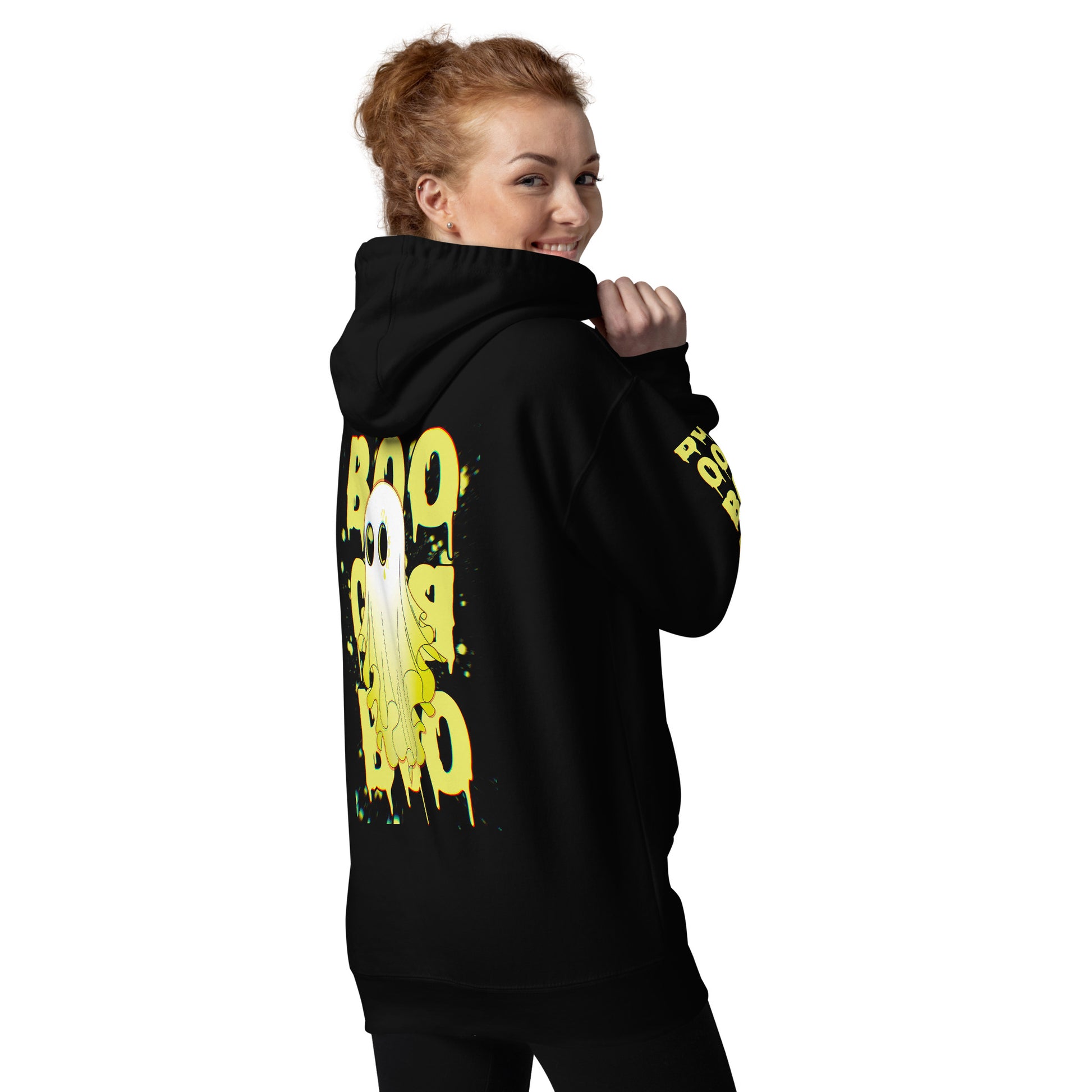 Yellow Boo - Unisex-Kapuzenpullover -   Kapuzenpullover #