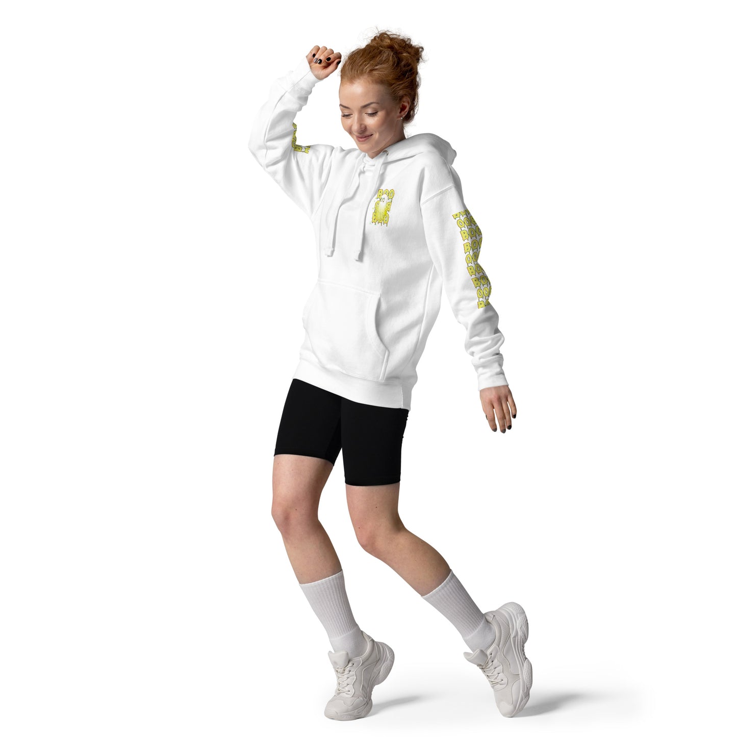 Yellow Boo - Unisex-Kapuzenpullover -   Kapuzenpullover #