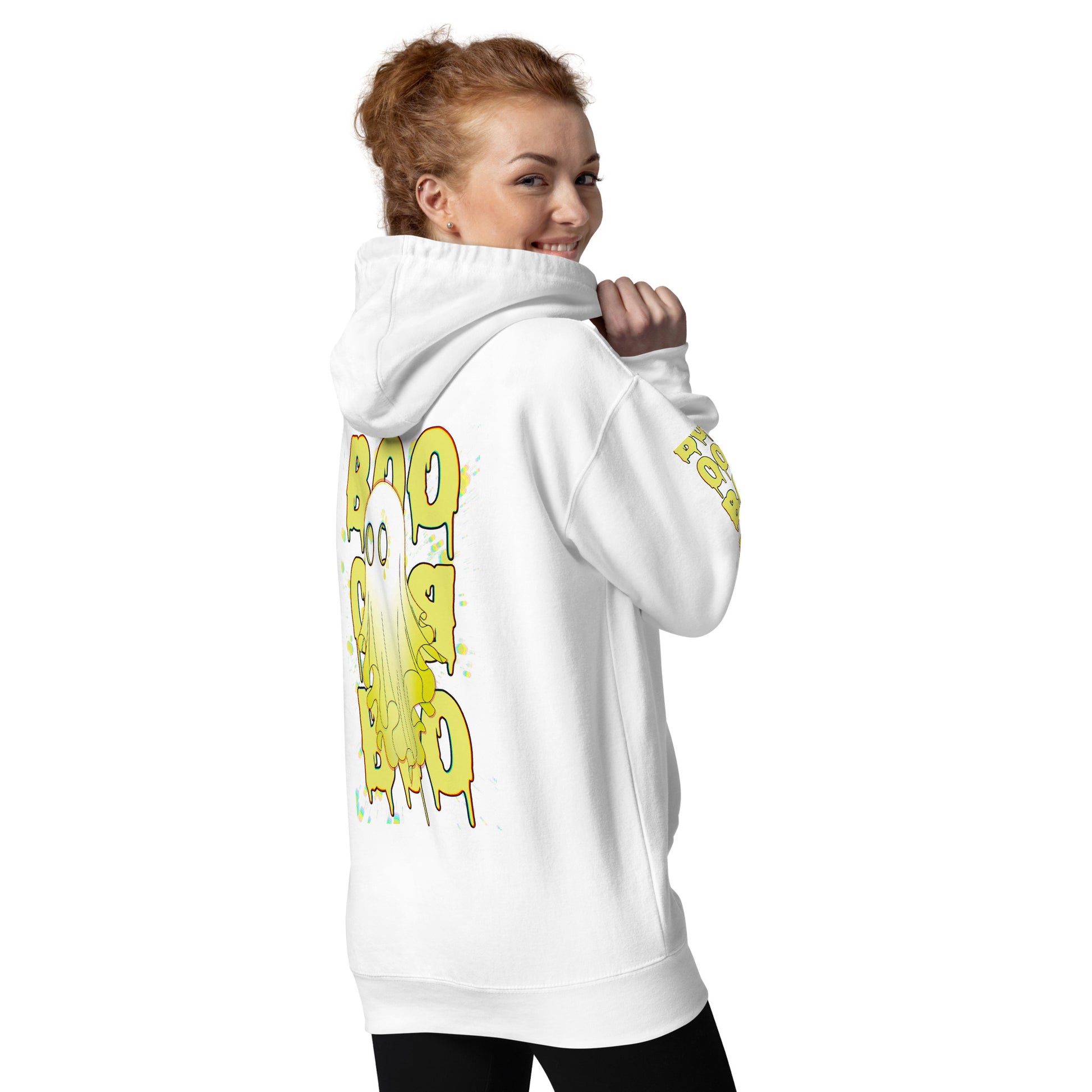 Yellow Boo - Unisex-Kapuzenpullover -   Kapuzenpullover #