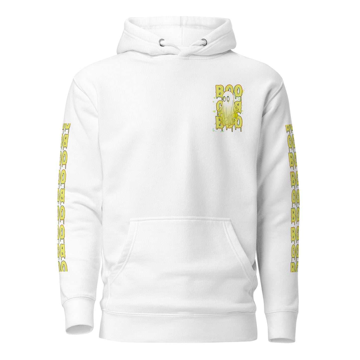 Yellow Boo - Unisex-Kapuzenpullover -   Kapuzenpullover #