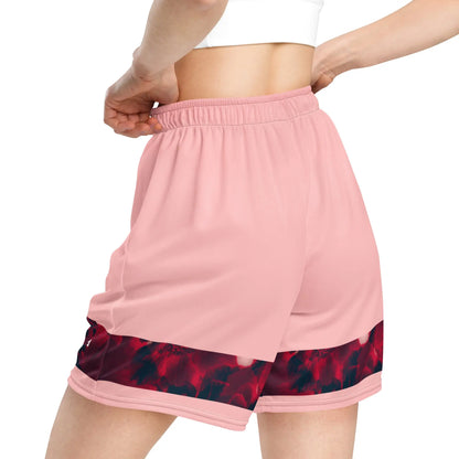Rebell Rose - Mesh-Shorts -   Shirts, Leggings, Kleider, Sport-BHs, Shorts, Bademoden, Fahnen, Stoffe, Haarschmuck