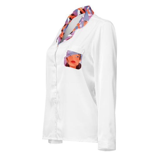 Boss Bitch - Langes Pyjama-Top -   PJ