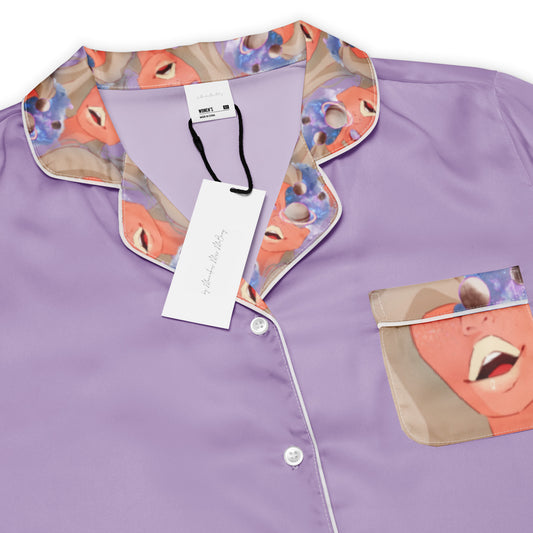 Overthinker - Langes Pyjama-Top - PJ
