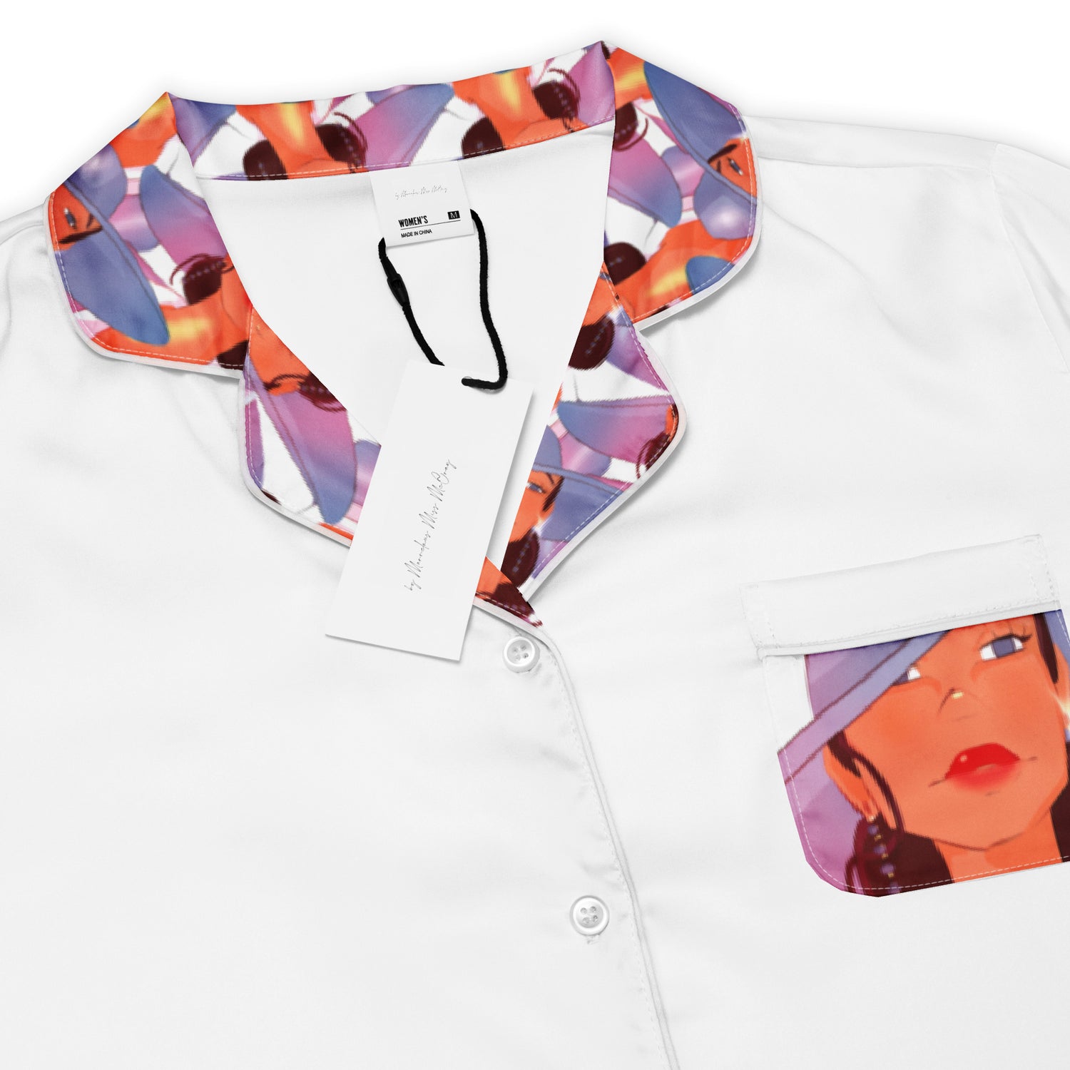 Boss Bitch - Langes Pyjama-Top -   PJ #