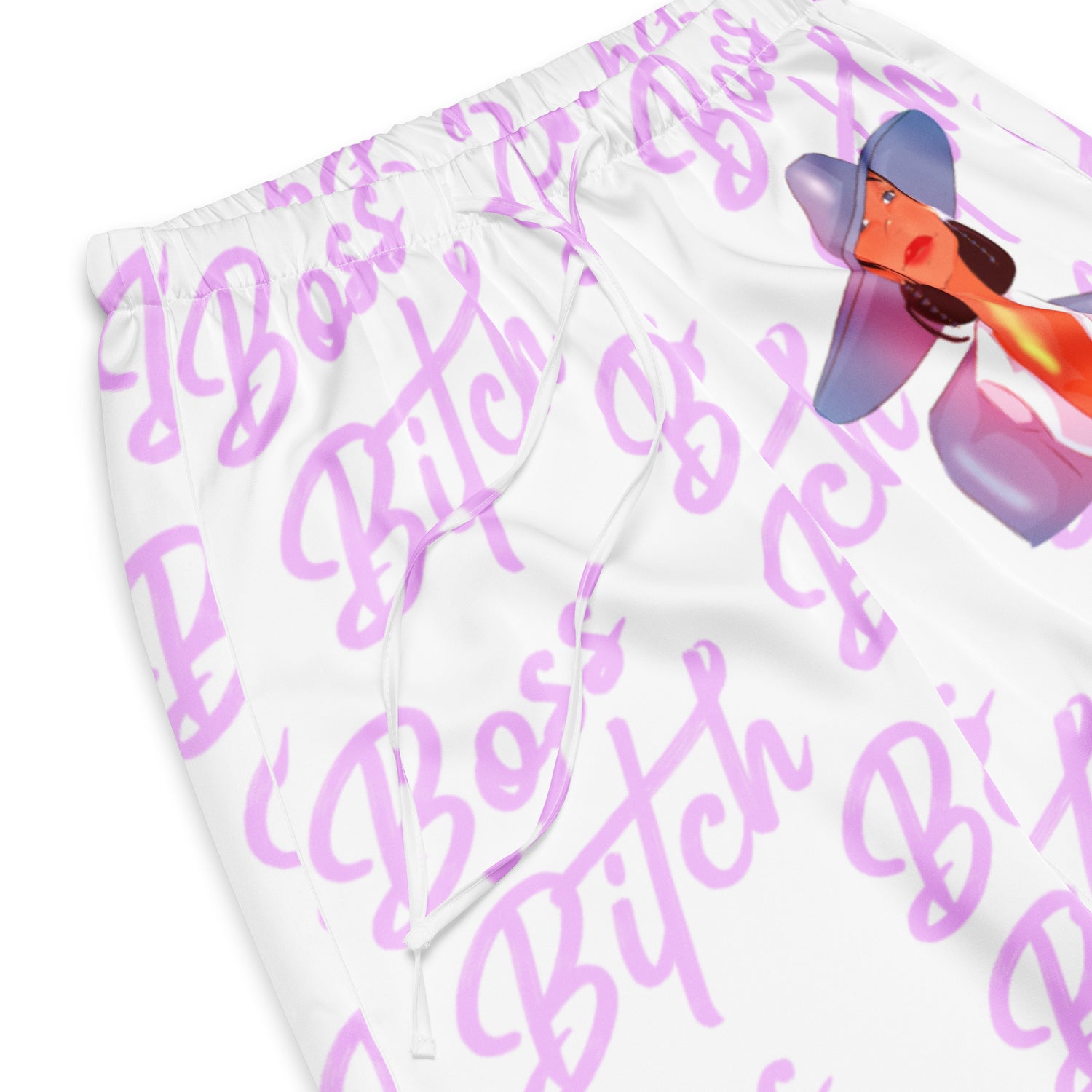 Boss Bitch - Lange Pyjama-Shorts -   PJ #