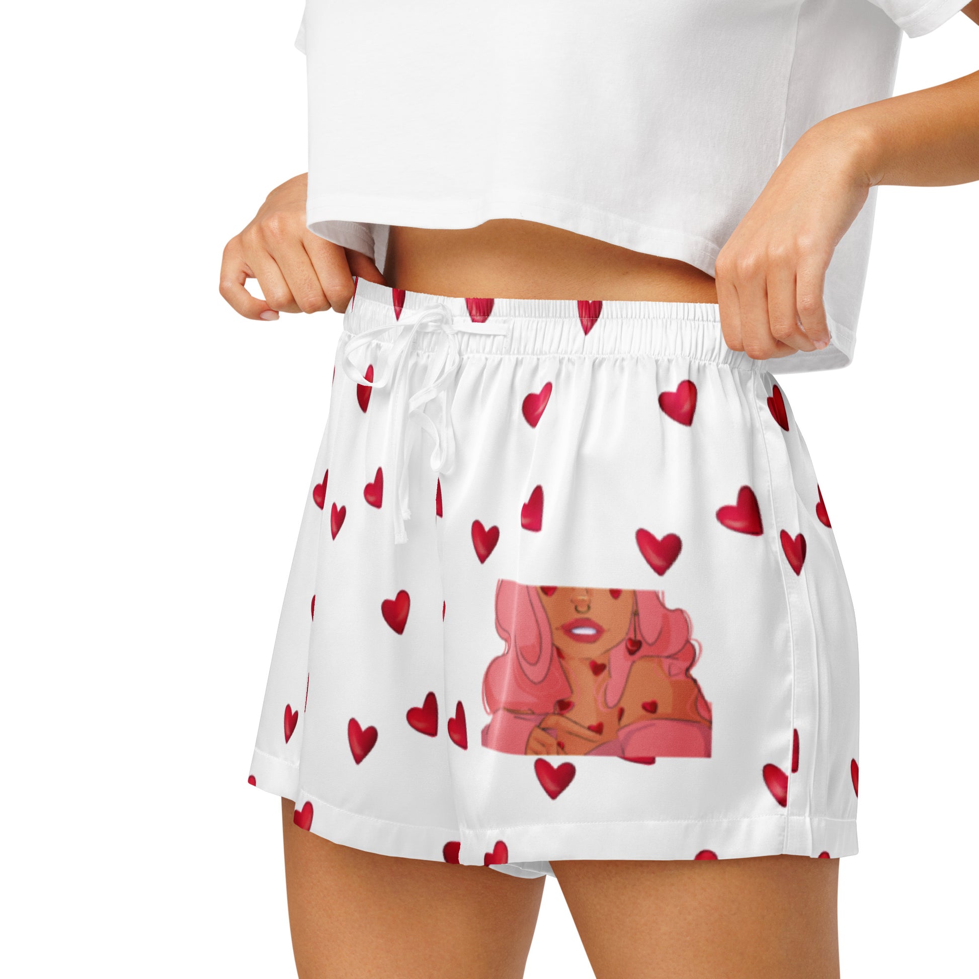 Queeni McHeart - kurze Pyjama-Shorts - PJ