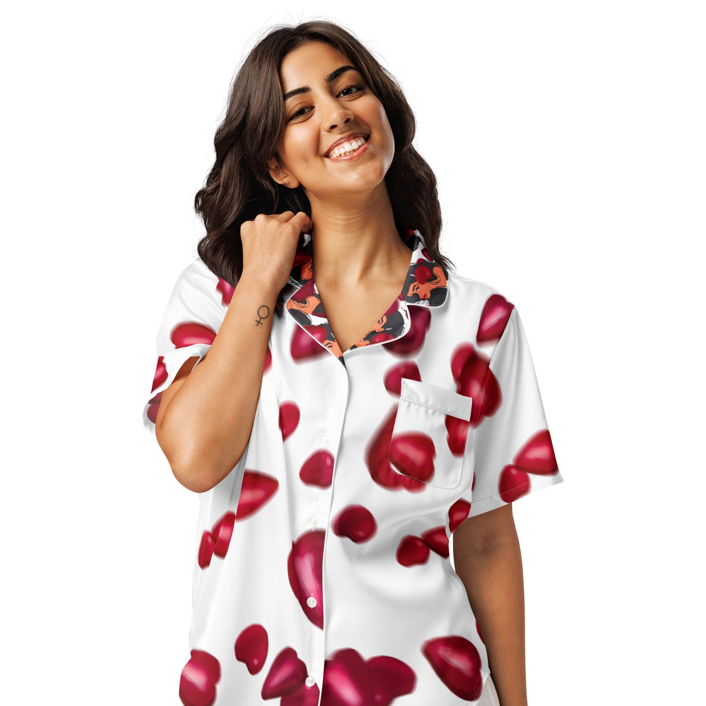 Cherry‘s&Strawberry‘s - kurzes Pyjama-Top - PJ