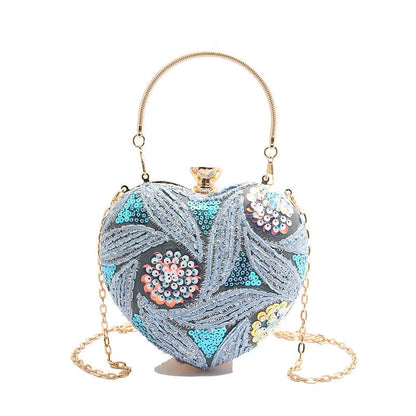 Women's Fashionable Sequins Shoulder Bag Retro - Marvelous Miss McCray