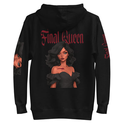 Final Queen - Unisex-Kapuzenpullover -   Kapuzenpullover #