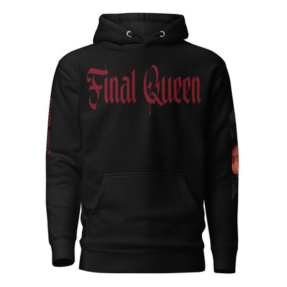 Final Queen - Unisex-Kapuzenpullover -   Kapuzenpullover #