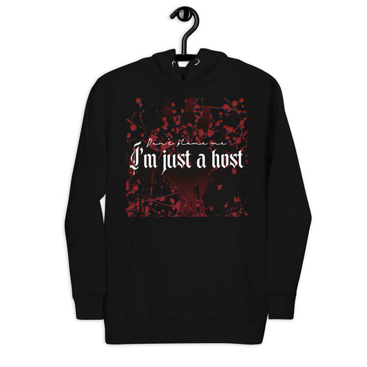Just a host - Unisex-Kapuzenpullover -   Kapuzenpullover #