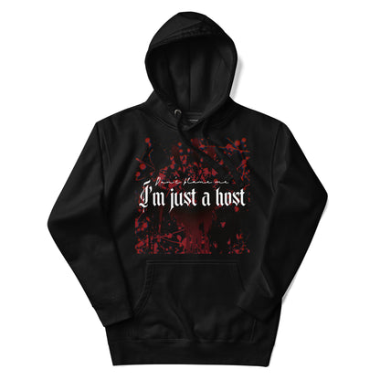 Just a host - Unisex-Kapuzenpullover -   Kapuzenpullover #