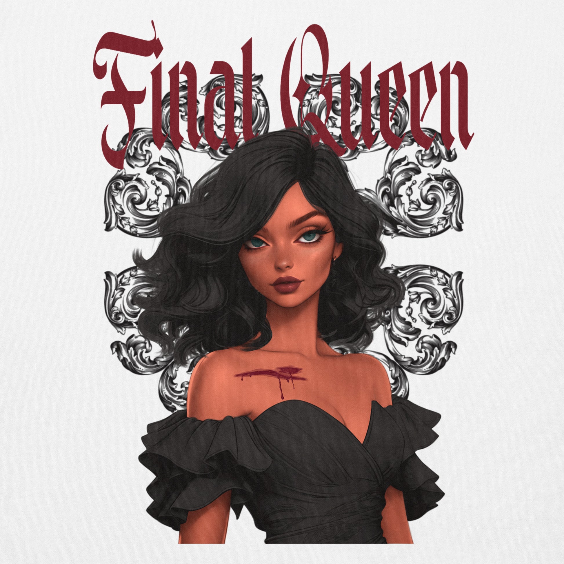 Final Queen - Unisex-Kapuzenpullover -   Kapuzenpullover #