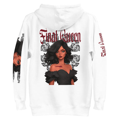 Final Queen - Unisex-Kapuzenpullover -   Kapuzenpullover #