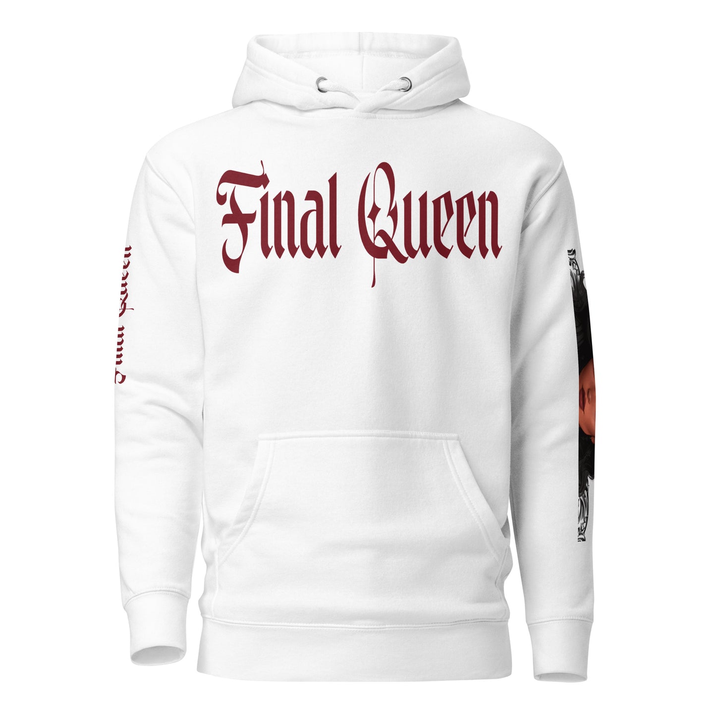 Final Queen - Unisex-Kapuzenpullover -   Kapuzenpullover #