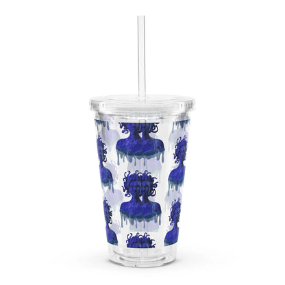 Medusa - Clear Cup -   Weinbecher, Doppelwandiger Becher aus Plastik (16 oz)
