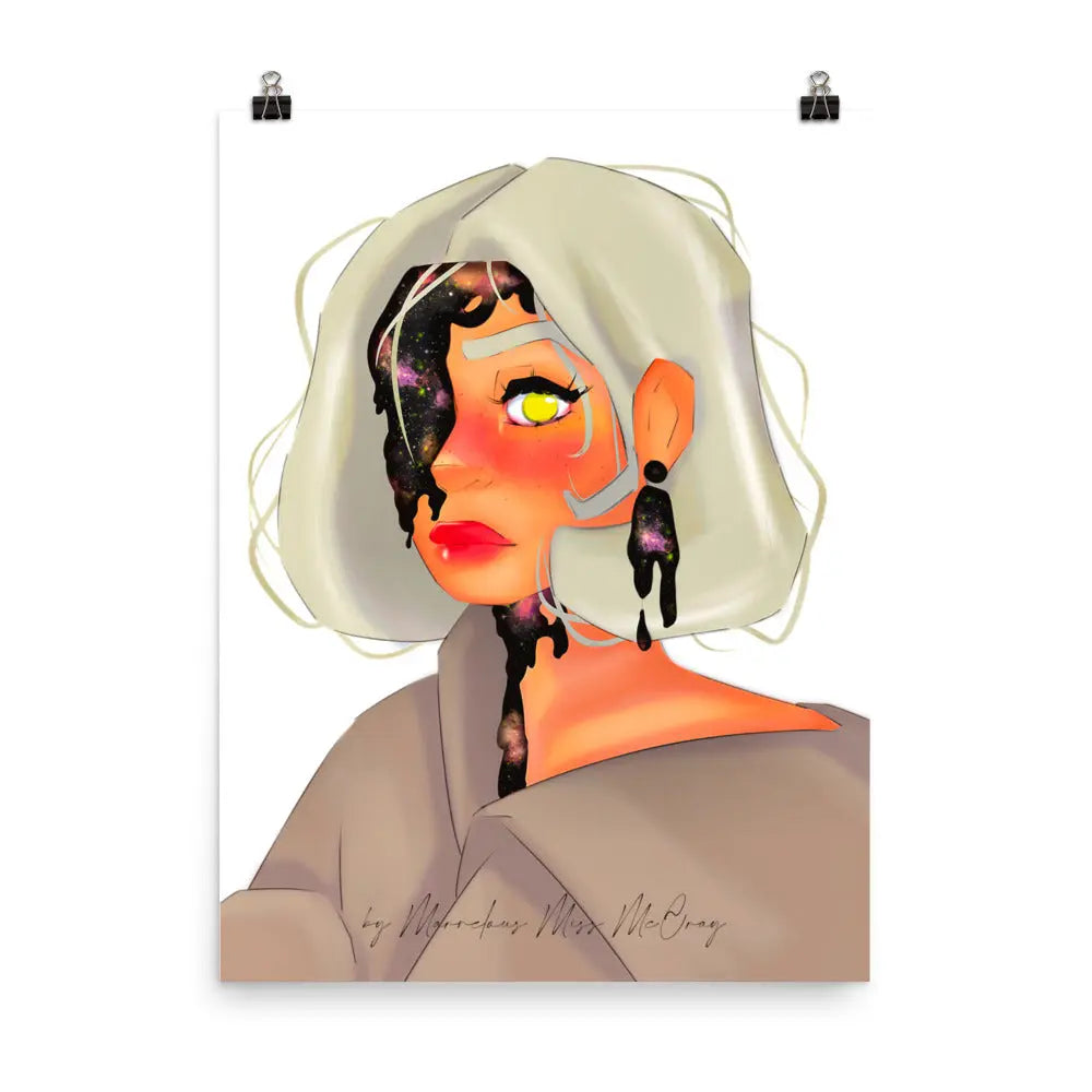 Space Glimmer - Poster - Marvelous Miss McCray 