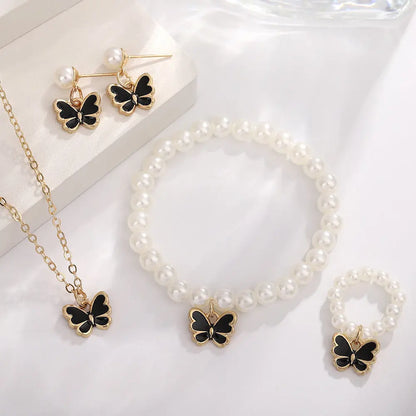 'Pearl Butterfly' Schmuck Set -   Schmuck #