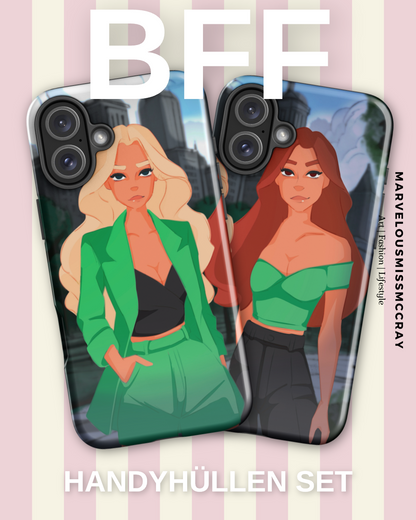 „BFF“ - Handyhüllen - Set -   Handyhülle