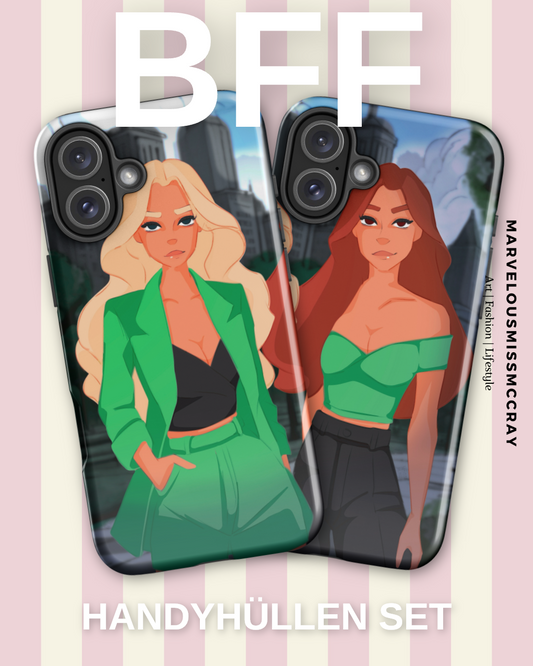 „BFF“ - Handyhüllen - Set -   Handyhülle