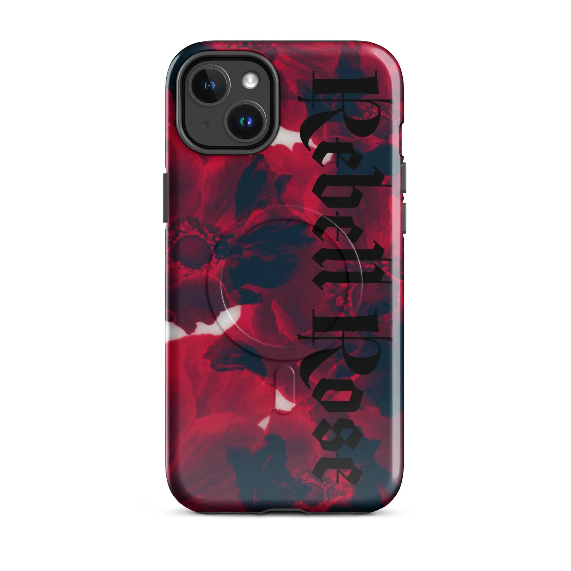 Rebell Rose - Hardcase iPhone® mit MagSafe® -   Phone cases, AirPods cases #