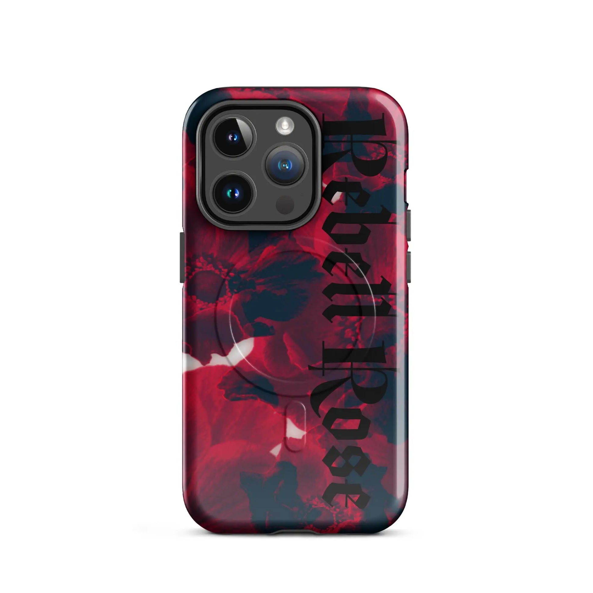 Rebell Rose - Hardcase iPhone® mit MagSafe® -   Phone cases, AirPods cases #