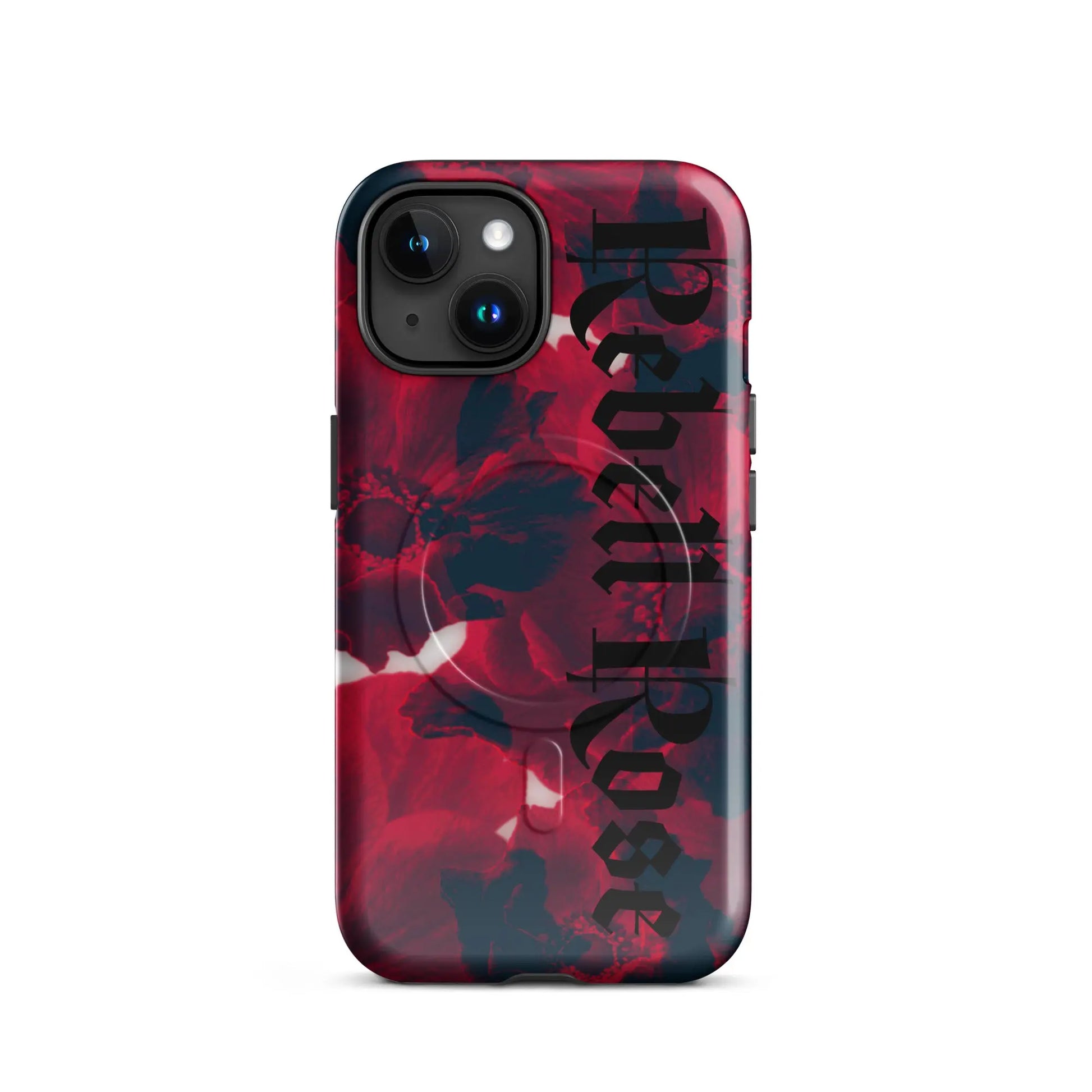 Rebell Rose - Hardcase iPhone® mit MagSafe® -   Phone cases, AirPods cases #