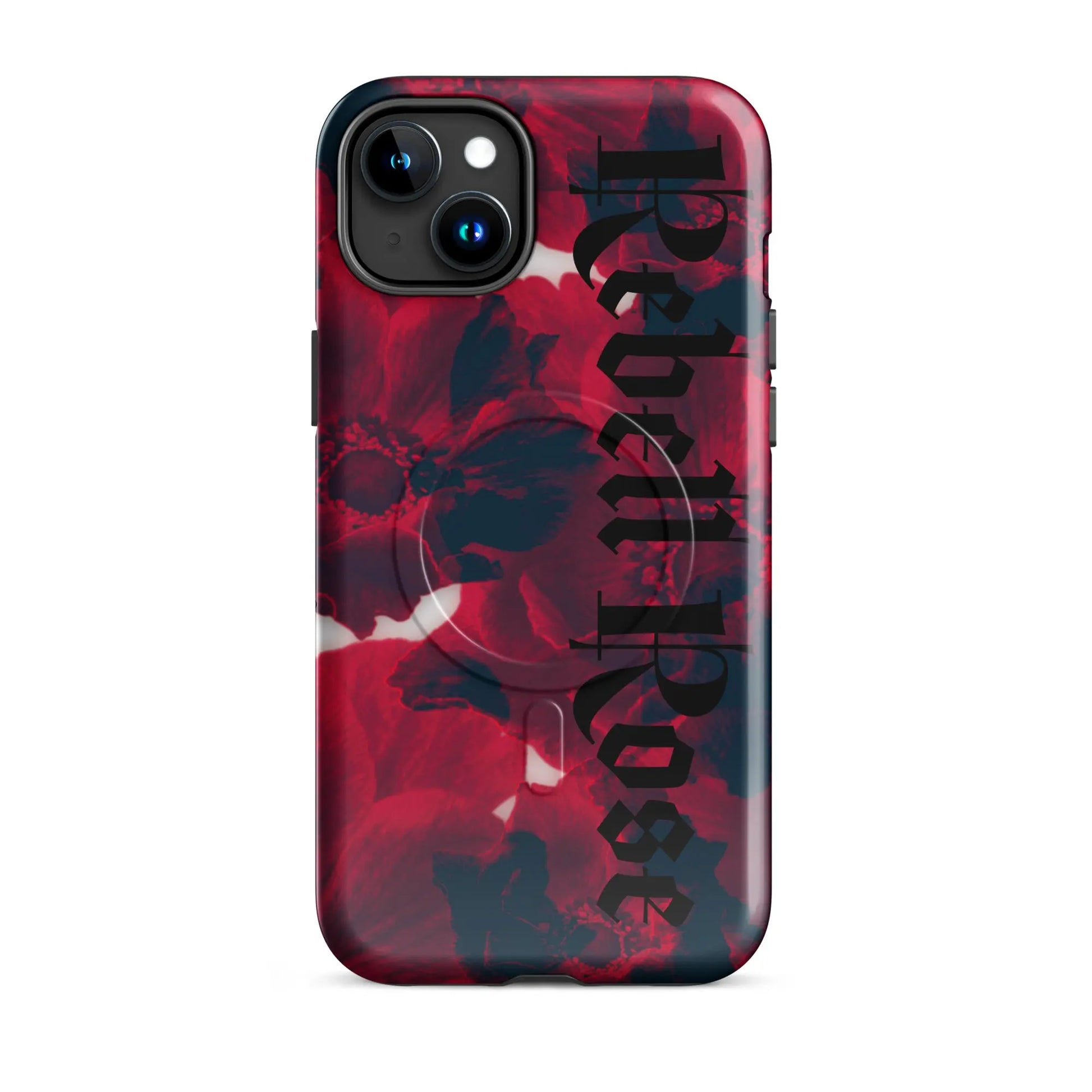 Rebell Rose - Hardcase iPhone® mit MagSafe® -   Phone cases, AirPods cases #