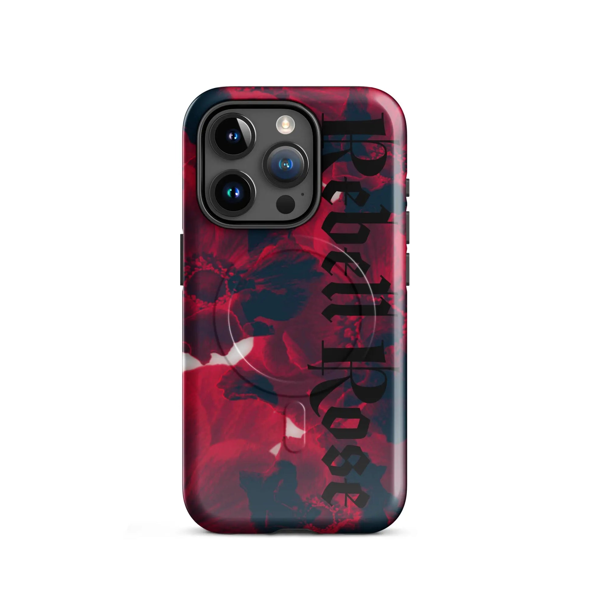 Rebell Rose - Hardcase iPhone® mit MagSafe® -   Phone cases, AirPods cases #