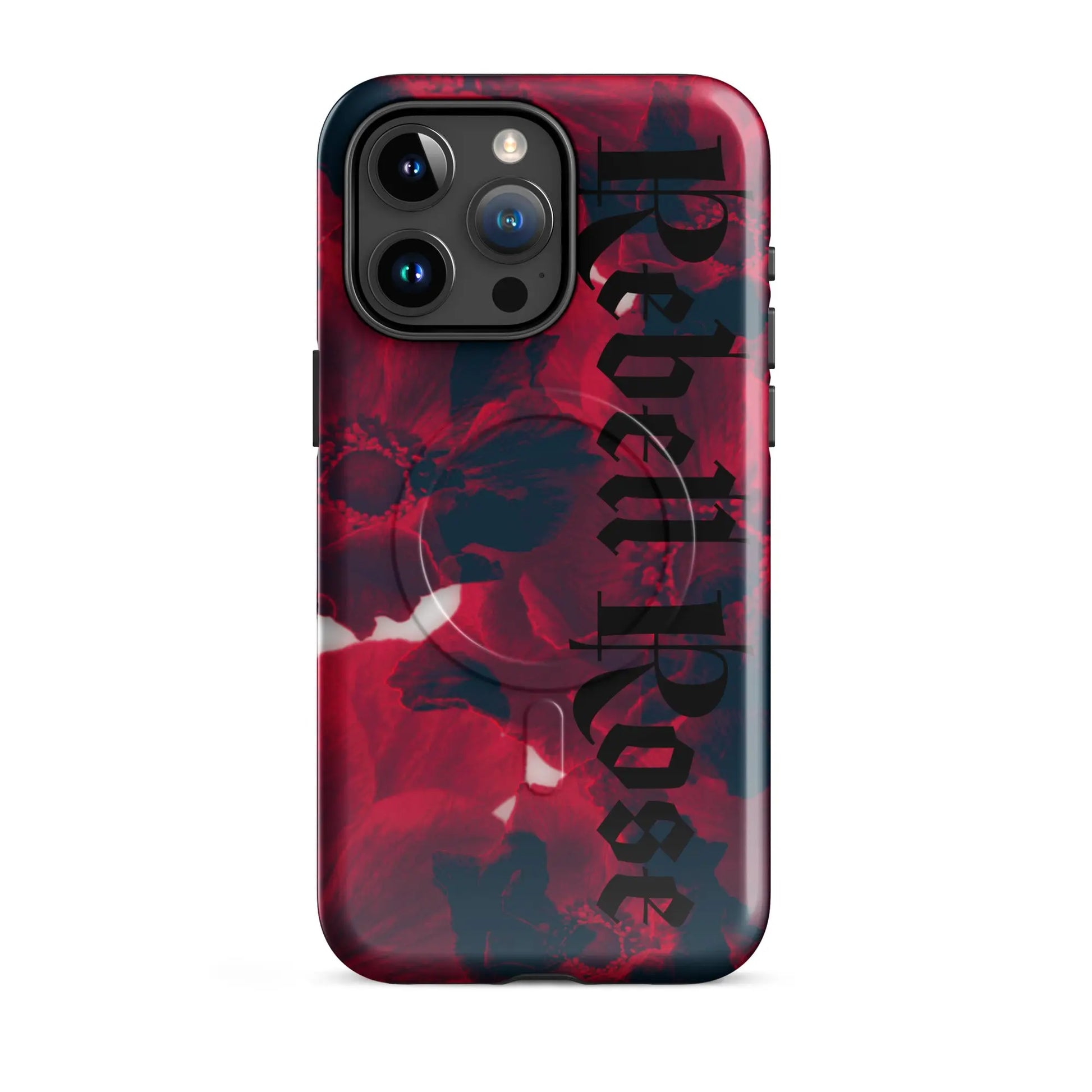 Rebell Rose - Hardcase iPhone® mit MagSafe® -   Phone cases, AirPods cases #