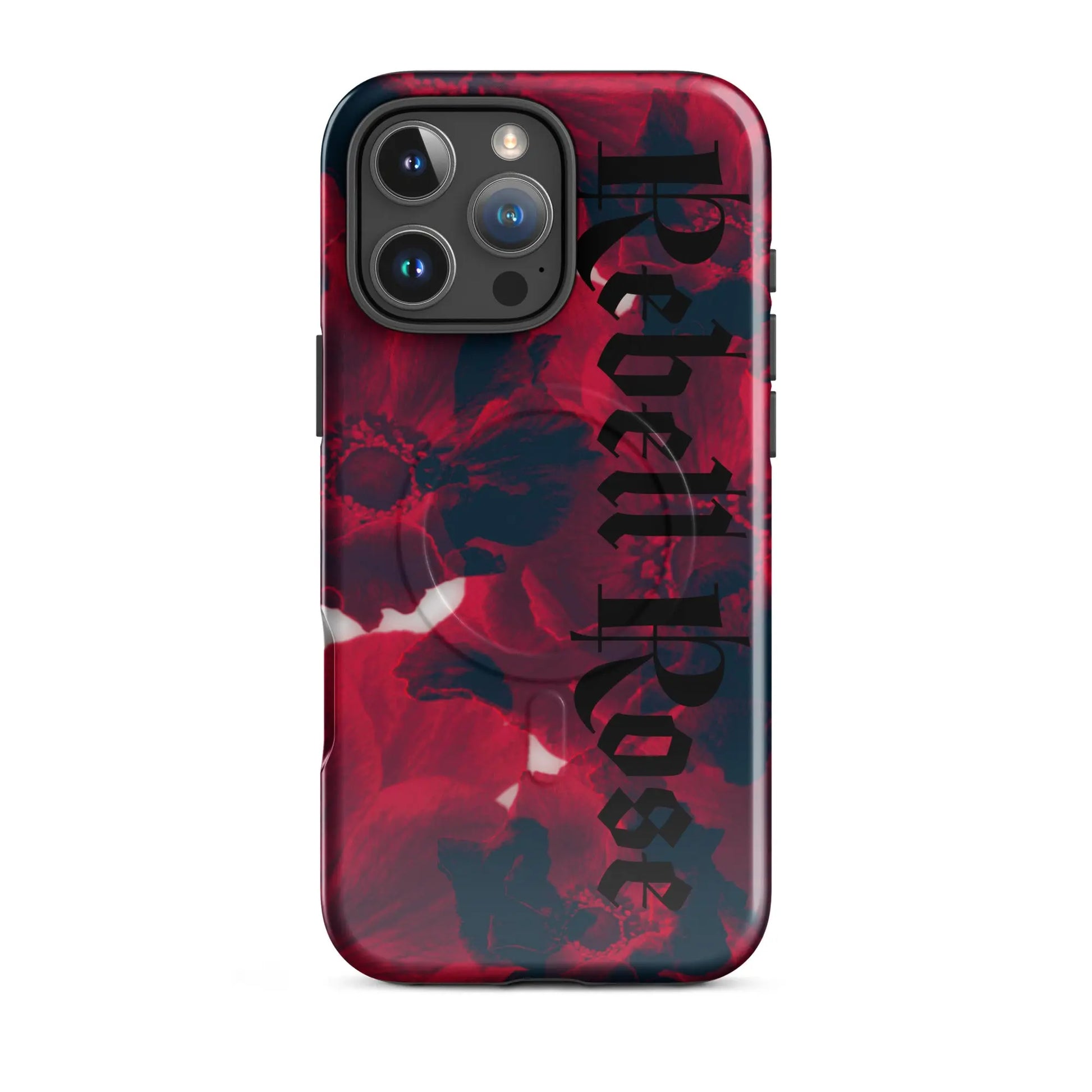 Rebell Rose - Hardcase iPhone® mit MagSafe® -   Phone cases, AirPods cases #