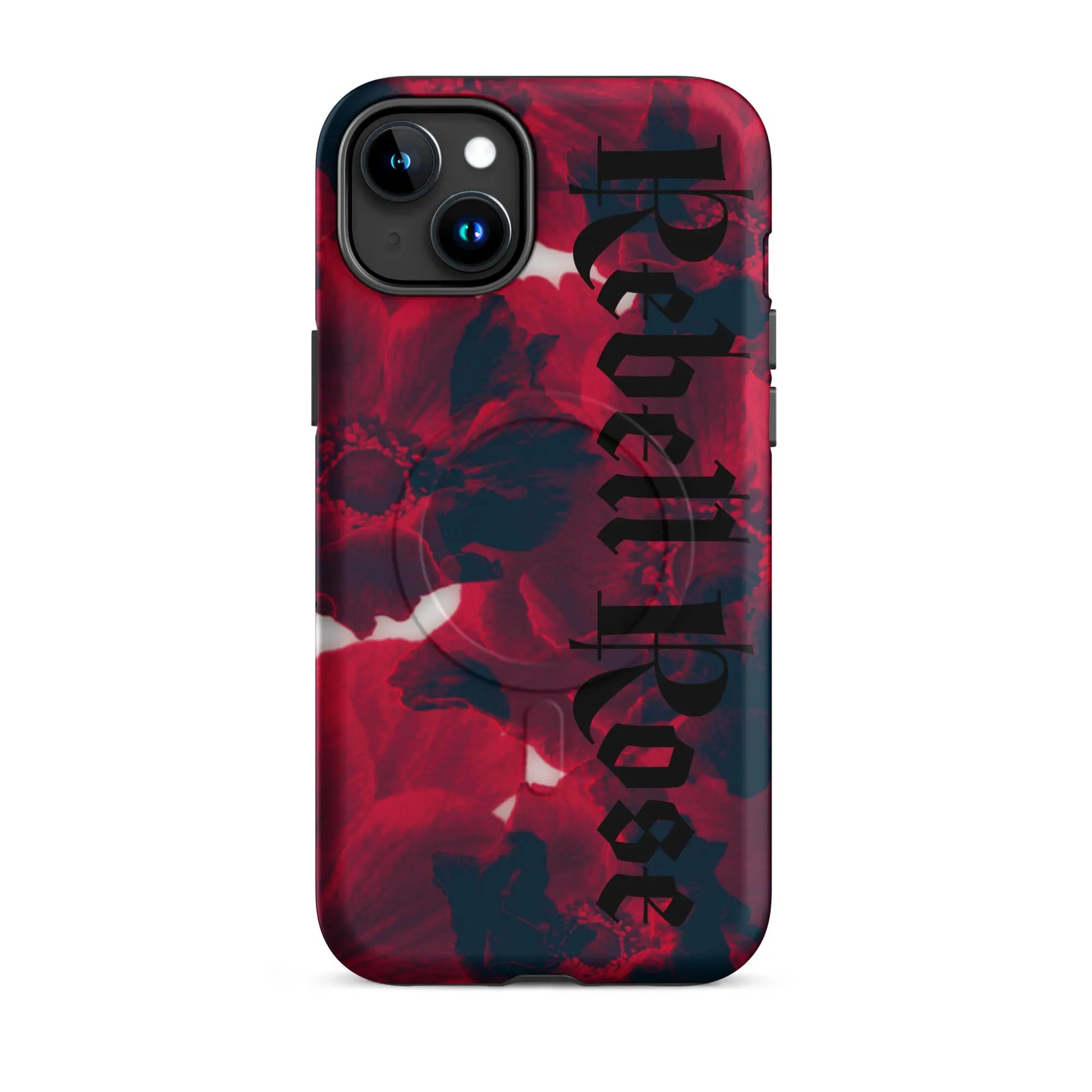 Rebell Rose - Hardcase iPhone® mit MagSafe® -   Phone cases, AirPods cases #