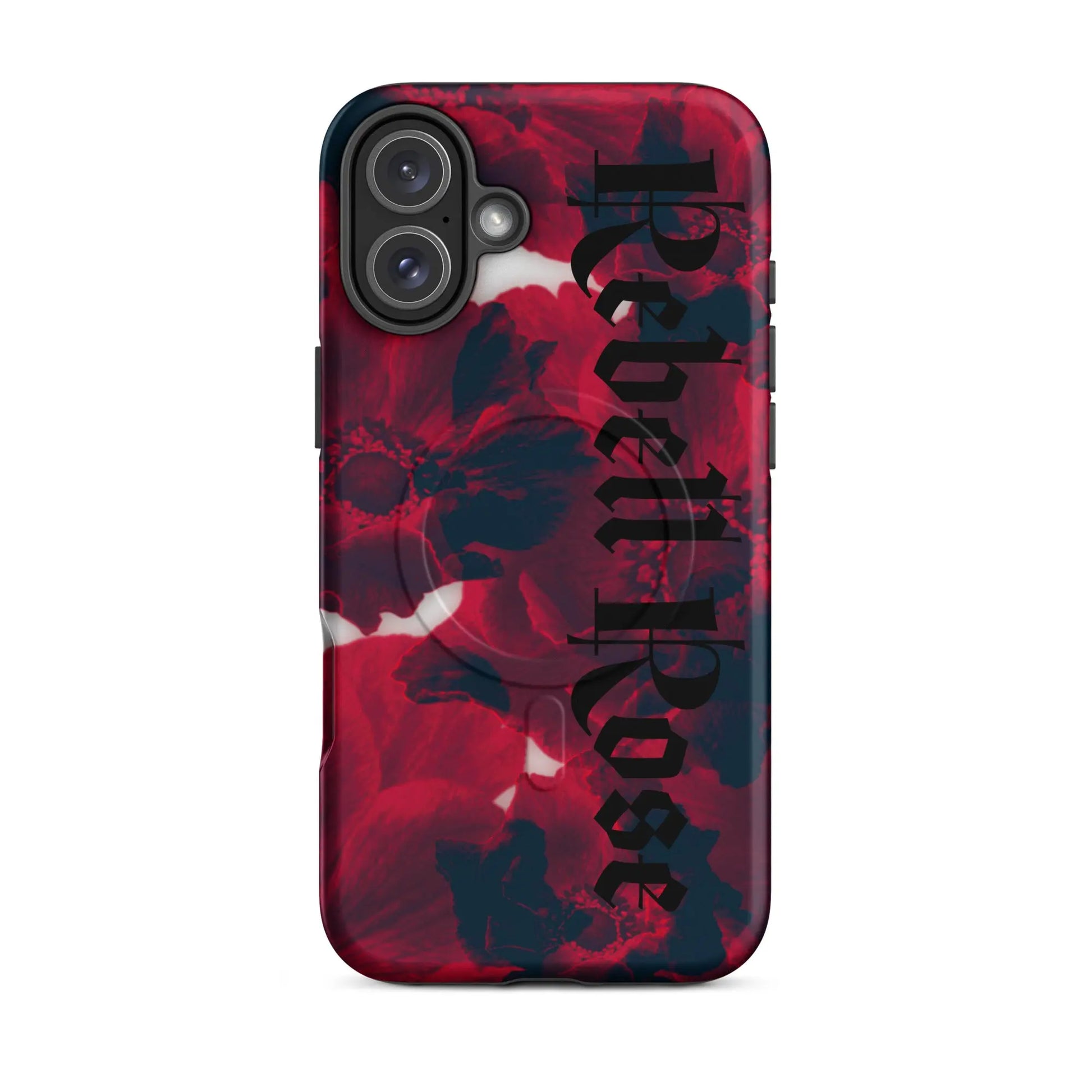 Rebell Rose - Hardcase iPhone® mit MagSafe® -   Phone cases, AirPods cases #