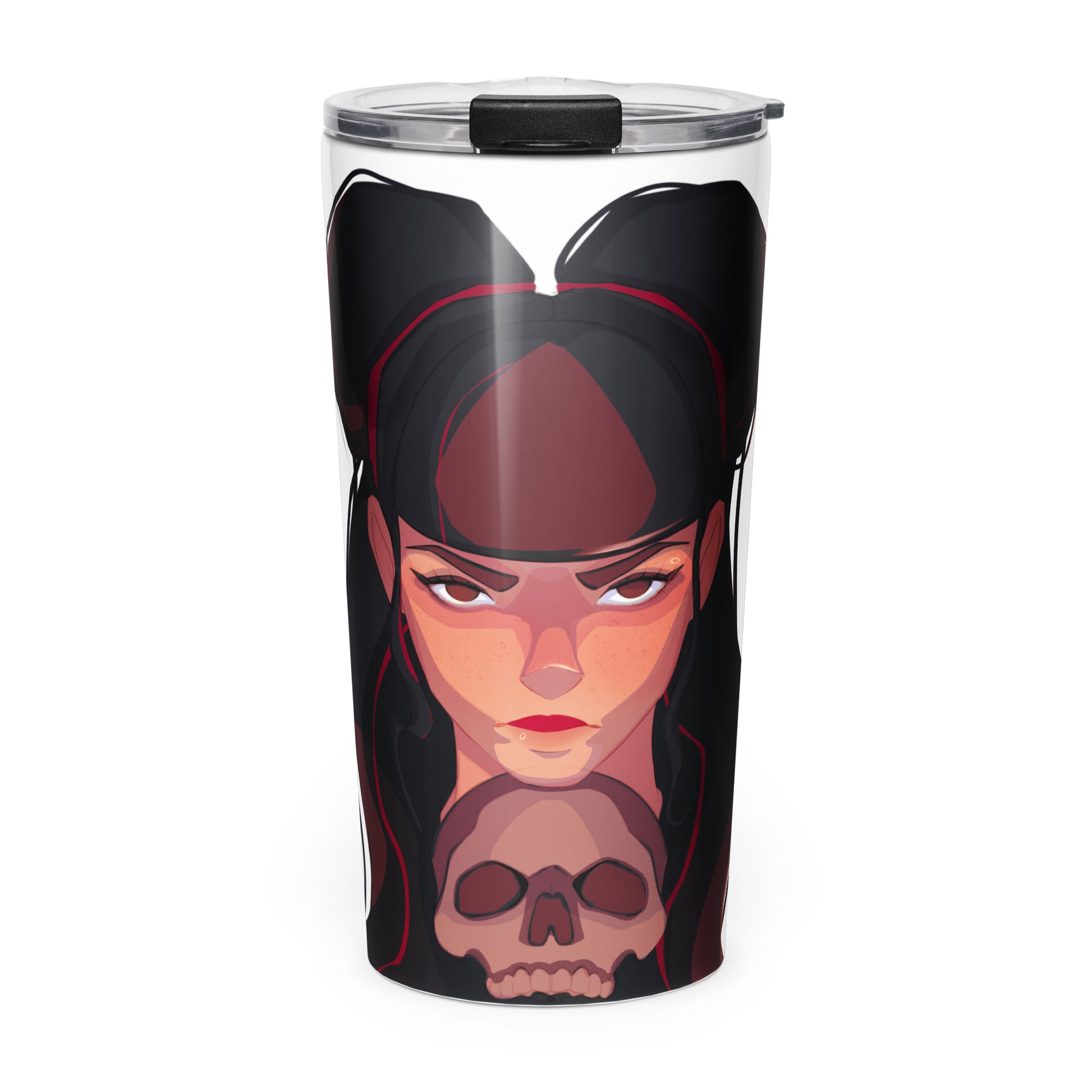 Dark Muse - Schlanker Edelstahlbecher -    #