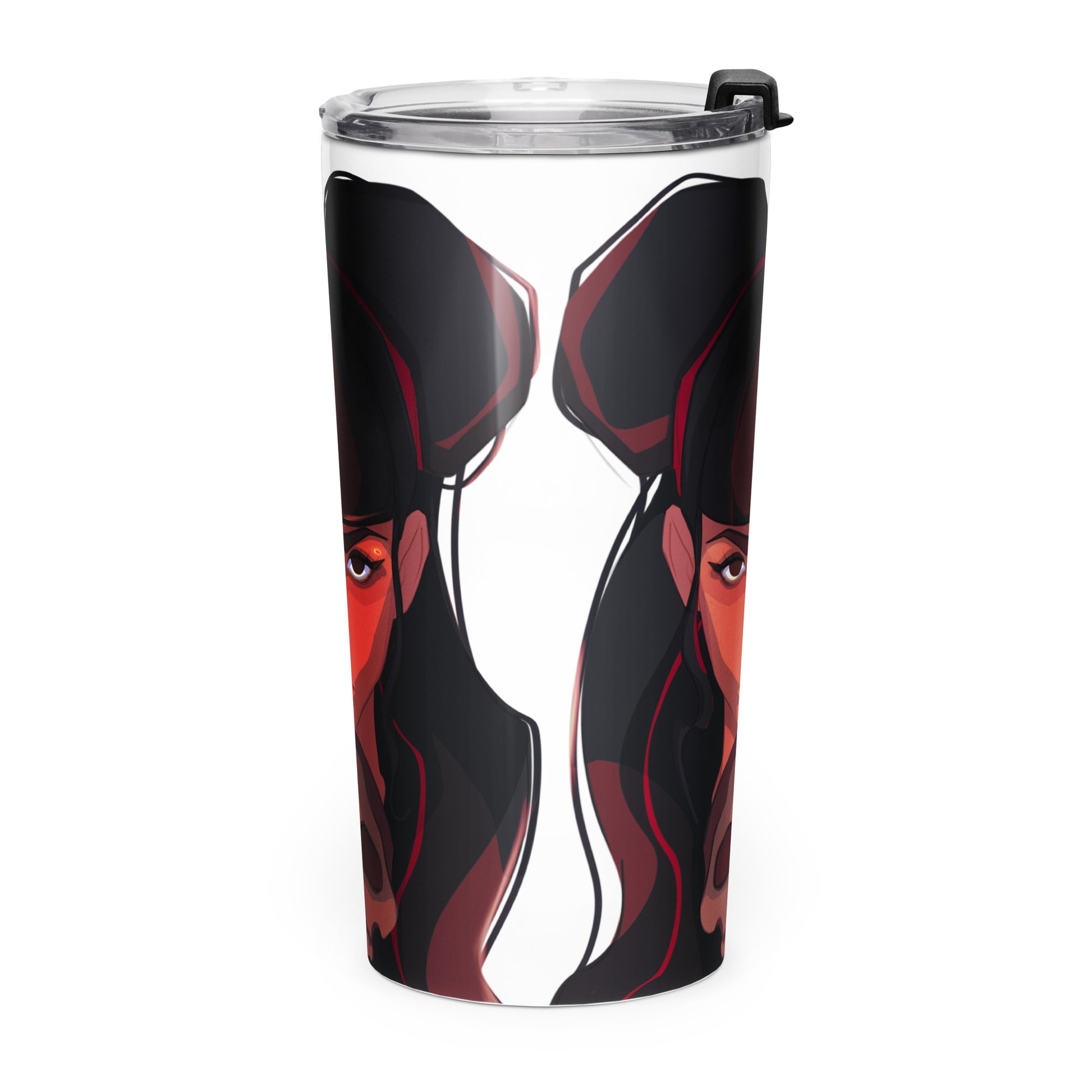 Dark Muse - Schlanker Edelstahlbecher -    #