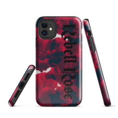 Rebell Rose - Hardcase iPhone® -   Phone cases, AirPods cases #